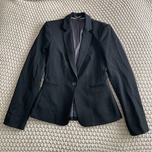 Express Stretch One Button Blazer